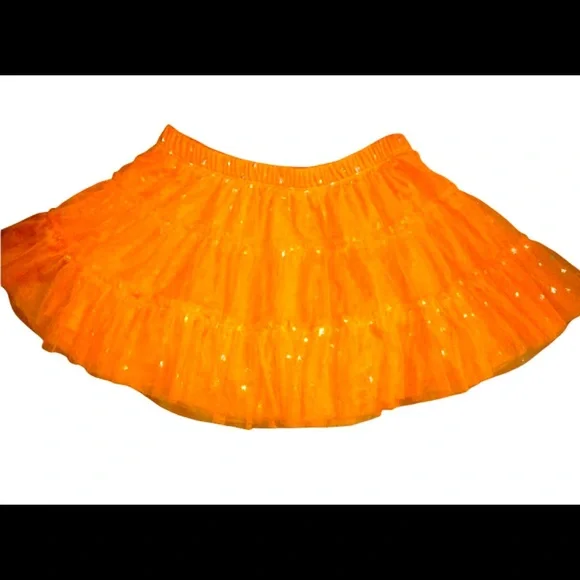Bottoms Orange Tulle Tutu With Silver Stars From Target Poshmark